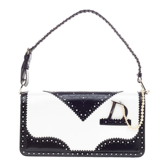 Christian Dior D'Trick Shoulder Bag Leather -