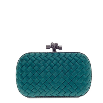 Bottega Veneta Box Knot Clutch Satin Small