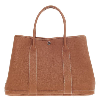 Hermes Garden Party Tote Leather MM