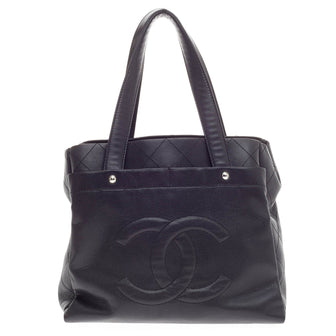 Chanel Timeless CC Double Pocket Tote Caviar Small
