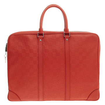 Louis Vuitton Porte-Documents Voyages Damier Infini Leather -