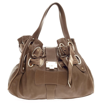 Jimmy Choo Ramona Hobo Leather XL