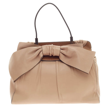 Valentino Aphrodite Bow Bag Leather Large