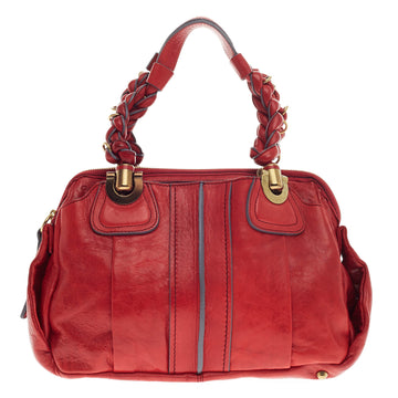 Chloe Heloise Satchel Leather Small