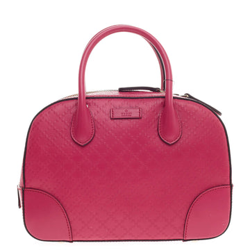 Gucci Bright Convertible Top Handle Diamante Leather