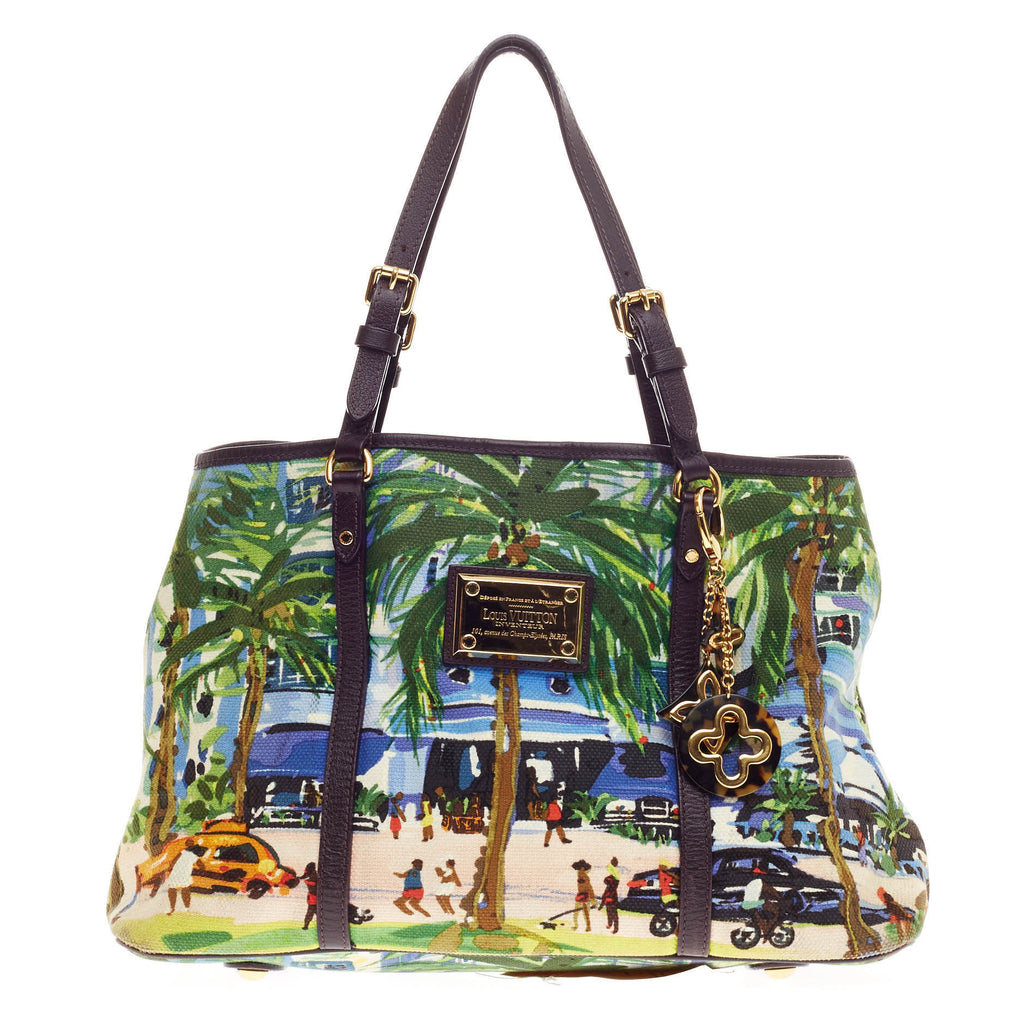 Louis Vuitton Limited Edition Ailleurs Cabas PM Dream Destination Tote –