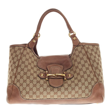 Gucci New Pelham Tote GG Canvas Large