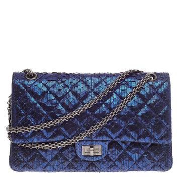 Chanel Reissue 2.55 Metallic Python 226
