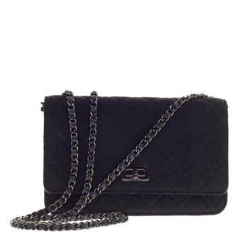 Chanel Wallet on Chain Reissue Quilted Jersey