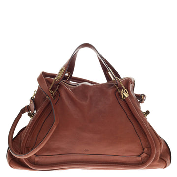 Chloe Paraty Top Handle Bag Leather Large