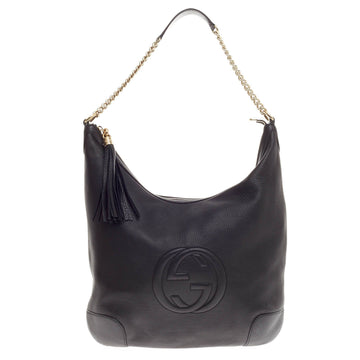 Gucci Soho Hobo Chain Strap Leather Medium