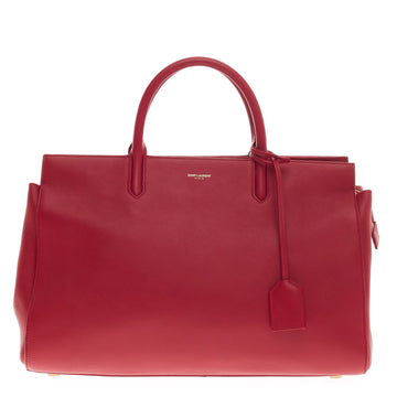 Saint Laurent Rive Gauche Cabas Leather Medium