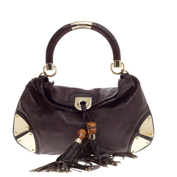 Gucci Indy Hobo Guccissima Leather Medium