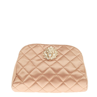 Chanel Leo Lion Clutch Quilted Satin Small