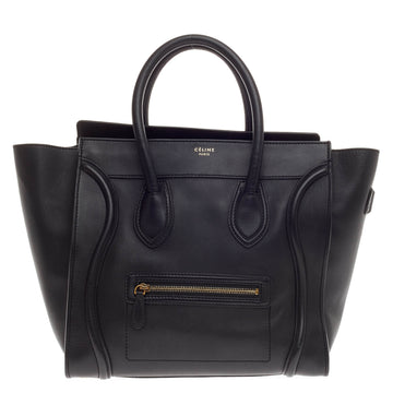 Celine Luggage Smooth Leather Mini