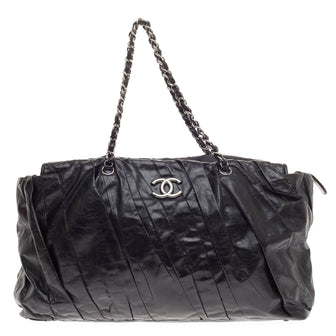 Chanel Twisted Tote Glazed Calfskin East West