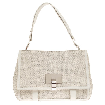 Proenza Schouler Courier Woven Leather Large