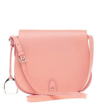 Ralph Lauren Collection Saddle Flap Shoulder Bag Leather -