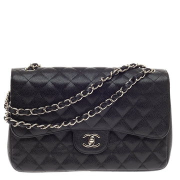 Chanel Classic Double Flap Caviar Jumbo