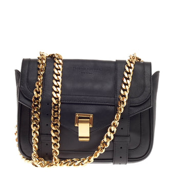 Proenza Schouler Double Bag with Chain Leather Small