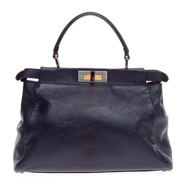 Fendi Peekaboo Leather Regular