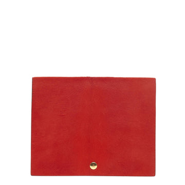 Celine Double Flap Clutch Pony Hair