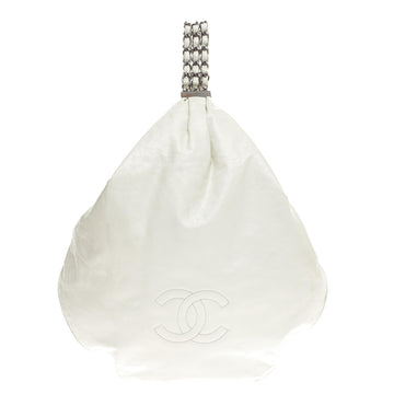 Chanel Rock and Chain Hobo Leather Large