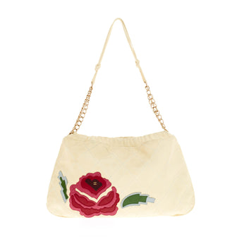 Chanel Camellia Shoulder Bag Patchwork