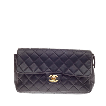 Chanel Classic Flap Backpack Quilted Lambskin Medium