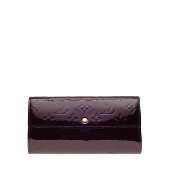 Louis Vuitton Sarah Vernis Leather Wallet