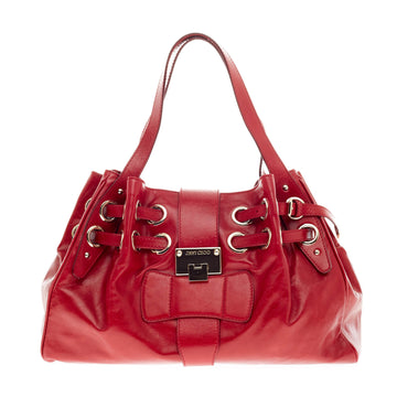 Jimmy Choo Riki Leather Medium