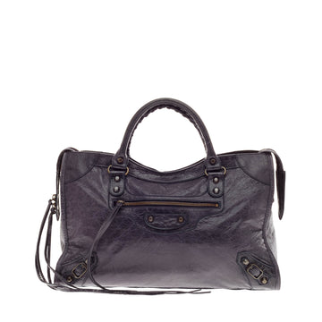 Balenciaga City Classic Studs Leather Medium