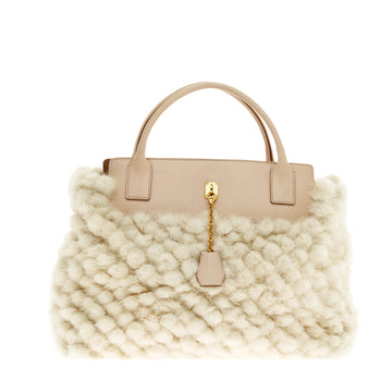 Marc Jacobs Satchel Lock Mink