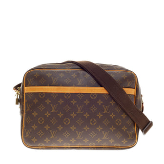 Louis Vuitton Reporter Crossbody Monogram Canvas GM