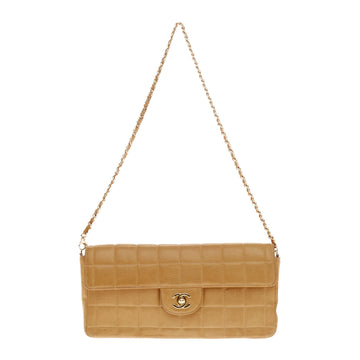 Chanel Chocolate Bar Flap Lambskin East West