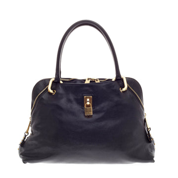 Marc Jacobs Paradise Rio Satchel Leather