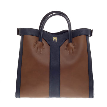 Saint Laurent Double Y Tote Leather