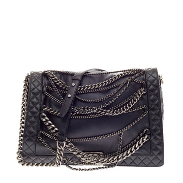 Chanel Boy Flap Enchained XL