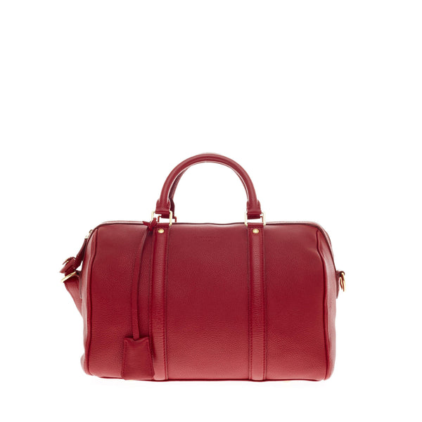 Louis Vuitton Red Leather SC Bag PM Pony-style calfskin ref.128413