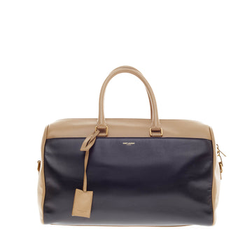 Saint Laurent Classic Duffle Leather Medium 12