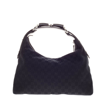 Gucci Horsebit Hobo GG Canvas Medium