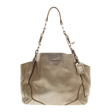 Prada Side Pocket Hobo Vitello Daino