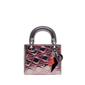 Christian Dior Lady Dior Limited Edition Anselm Reyle Patent Mini