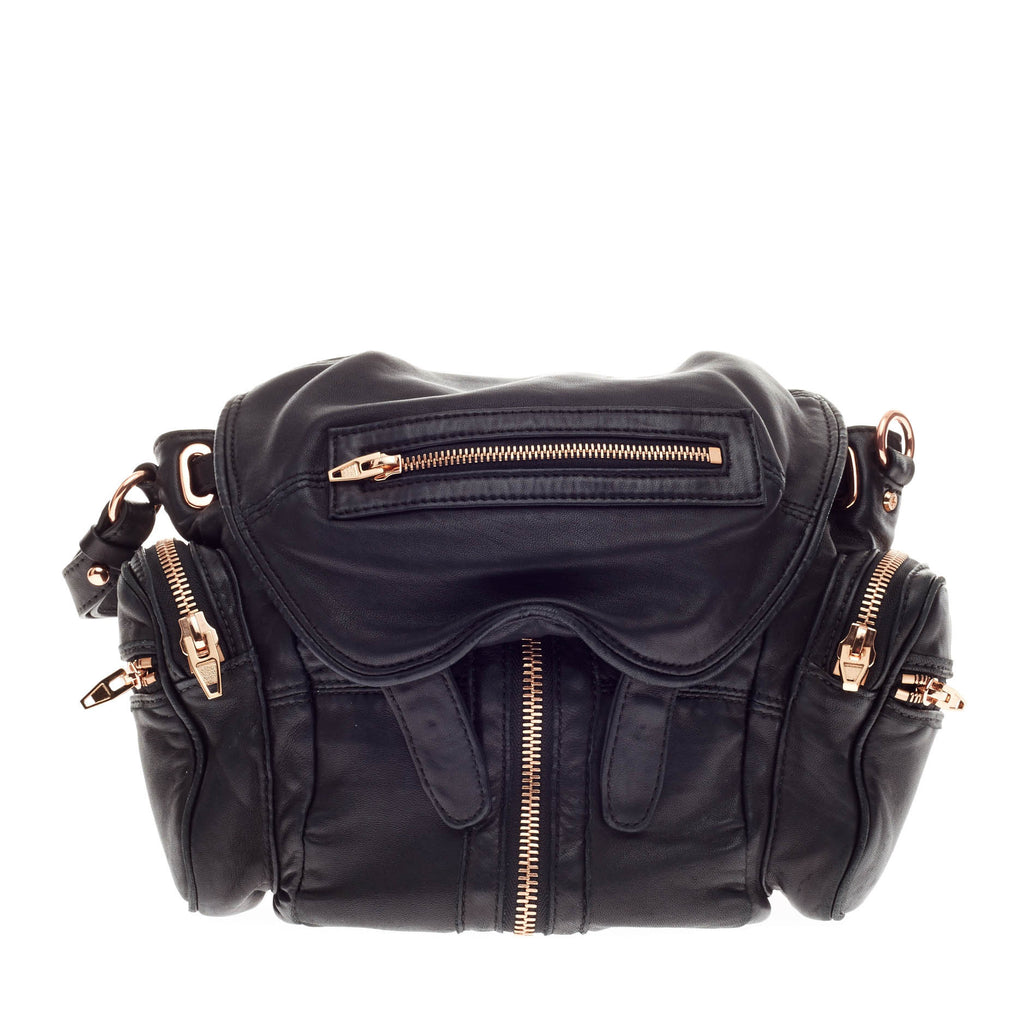 Buy Alexander Wang Marti Backpack Leather Mini Black 96903