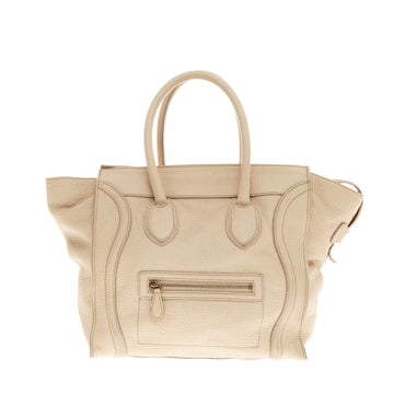 Celine Luggage Grainy Leather Mini 