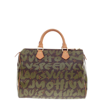 Louis Vuitton Speedy Limited Edition Graffiti 30
