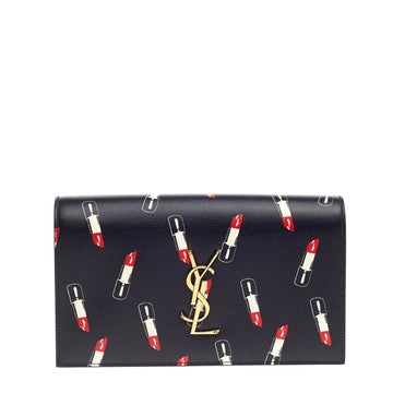 Saint Laurent Classic Monogram Clutch Printed Leather