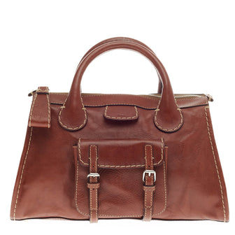 Chloe Edith Satchel Leather 