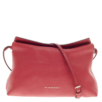 Burberry Leah Crossbody Pebbled Leather Small 