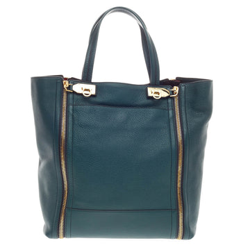 Salvatore Ferragamo Suzanne Tote Pebbled Leather 